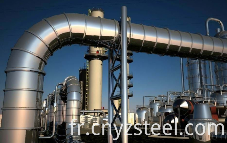 Application picture of steel pipes